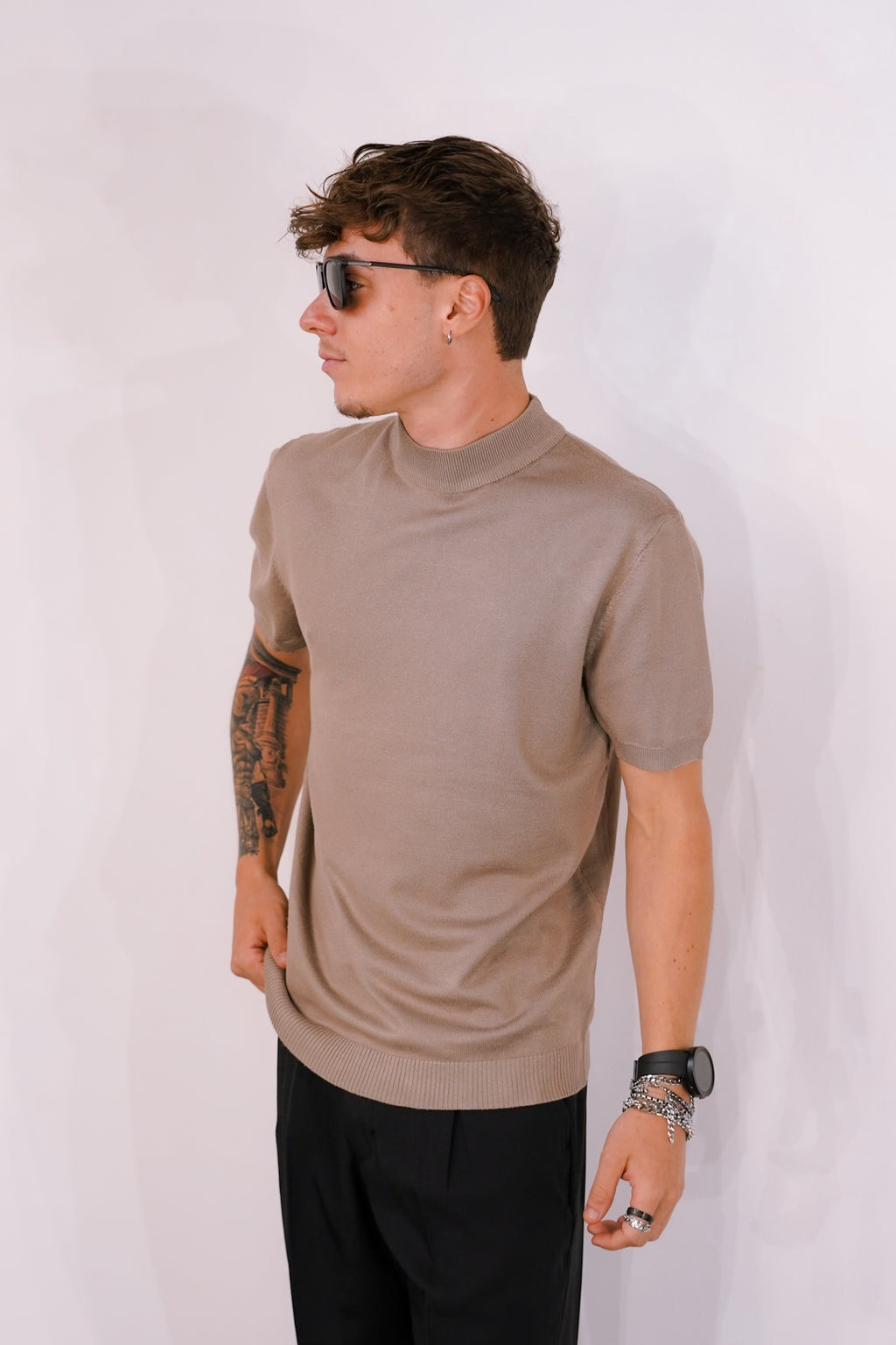 Maglioncino manica corta